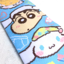 Load image into gallery viewer 小新 X 玉桂狗 船襪 C 款