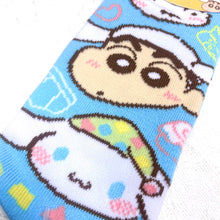 Load image into gallery viewer 小新 X 玉桂狗 船襪 C 款