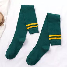 Load image into gallery viewer Japanese autumn and winter striped sports stockings