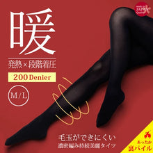 Load image into gallery viewer Made in Japan 200 DEN Fever Stage Compression Socks