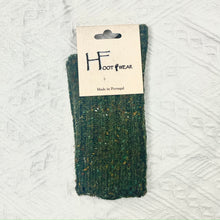 Load image into gallery viewer Made in Portugal Floral Wool Socks