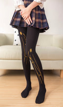 Load image into gallery viewer 120D Plum Blossom Socks