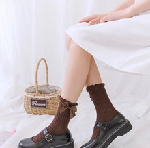 Load image into gallery viewer Japanese bubble lace socks