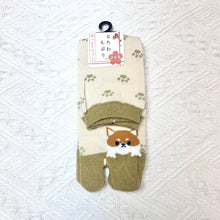 Load image into gallery viewer Japanese Shiba Inu Tabi Socks Type B