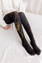 Load image into gallery viewer 120D rose branded socks