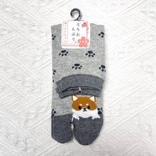 Load image into gallery viewer Japanese Shiba Inu Tabi Socks Type B