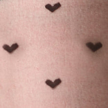 Load image into gallery viewer Frifla Heart Pattern Stockings Made in Japan