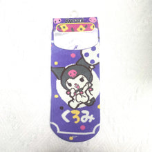 將圖片載入圖庫檢視器 SANRIO Kuromi 船襪 D款
