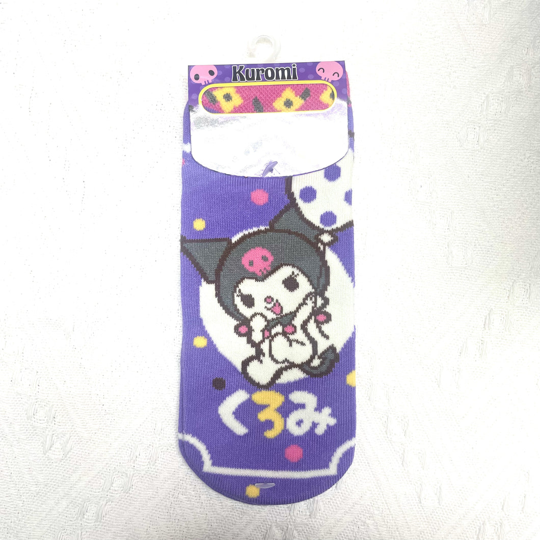 SANRIO Kuromi 船襪 D款