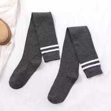 Load image into gallery viewer Japanese autumn and winter striped sports stockings
