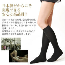 Load image into gallery viewer Made in Japan Solid Cotton Blend Knee Socks
