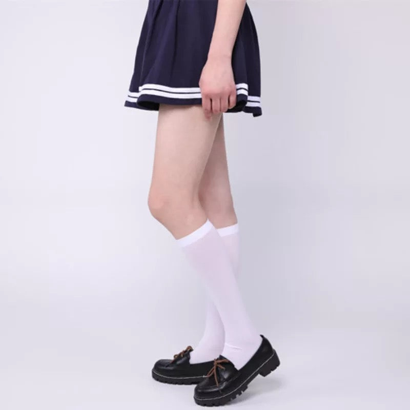 日系JK及膝襪