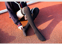 Load image into gallery viewer Japanese autumn and winter striped sports stockings
