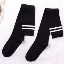 Load image into gallery viewer Japanese autumn and winter striped sports stockings
