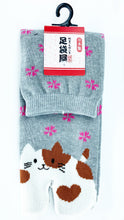 Load image into gallery viewer Japanese-made Cats Split Toe Socks
