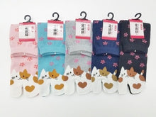 Load image into gallery viewer Japanese-made Cats Split Toe Socks
