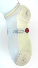 Load image into gallery viewer Japanese-made spring and summer [Nara] side lace transparent boat socks
