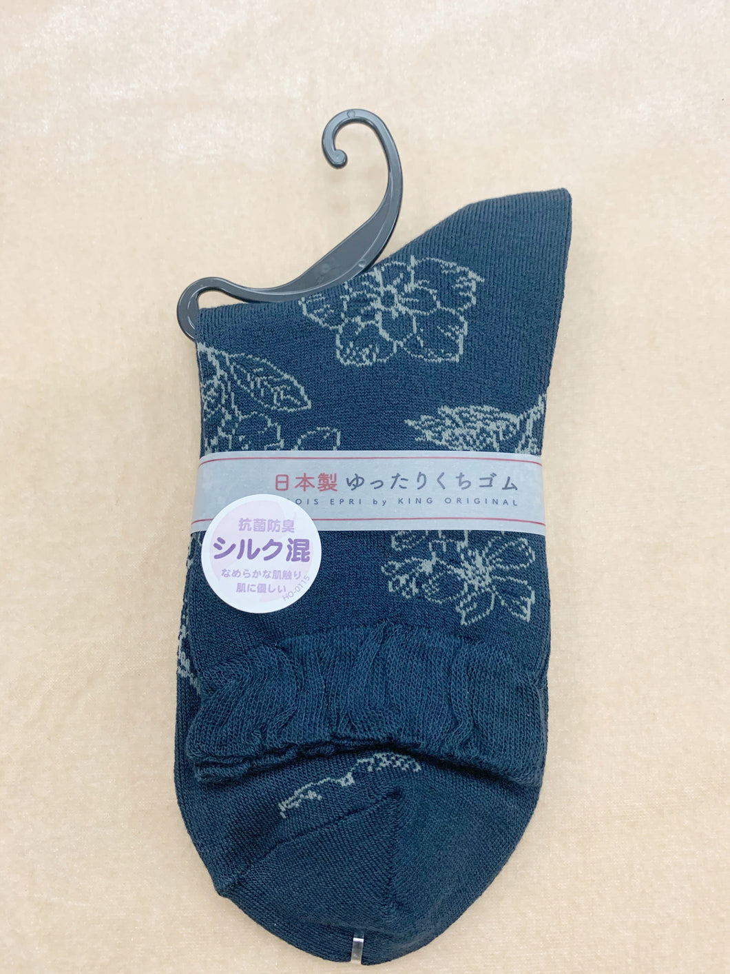 Flower socks made in Japan