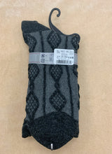 Load image into gallery viewer Diamond pattern socks made in Japan
